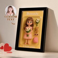 Load image into Gallery viewer, Custom Cartoon Full-Body Figure Portrait – Personalized Toy Box Art &amp; Photo Frame Decoration
