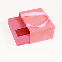 Load image into Gallery viewer, 6 Roses Eternal Flowers Pink Jewelry Box
