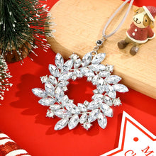 Load image into Gallery viewer, Personalized Photo Wreath Projection Ornament – Christmas Tree Decoration Gift
