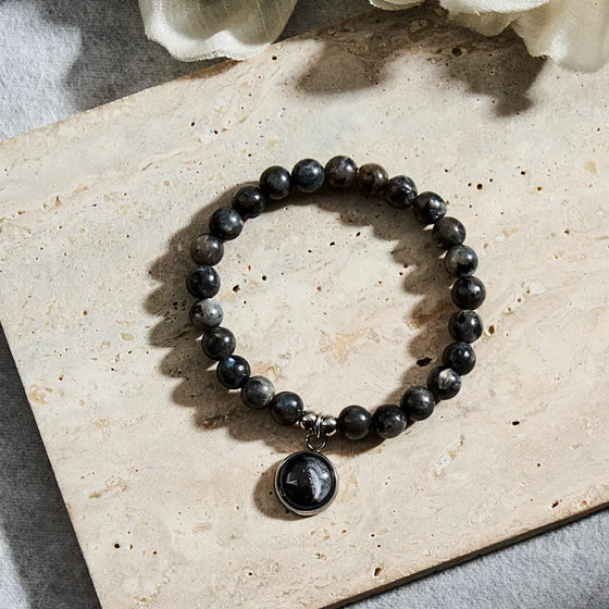 Custom Moon Phase Beads Bracelet – Luminous Gift for Her