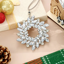 Load image into Gallery viewer, Personalized Photo Wreath Projection Ornament – Christmas Tree Decoration Gift

