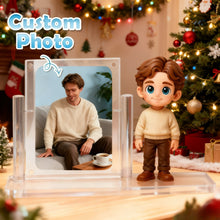 Load image into Gallery viewer, Custom 1 Person 3D Mini Figure – Personalized Toy Figure from Photo Gift
