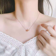 Load image into Gallery viewer, Double Ring Necklace – Personalized Birthday Gift for Lover