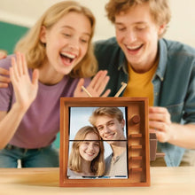 Load image into Gallery viewer, Custom Photo Hand-cranked Flipbook Frame Vertical Television Animation Machine Photo Album with Light Memorial Gift
