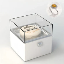 Load image into Gallery viewer, Magical Bear Cake Ring Box – Surprise Birthday Gift for Her