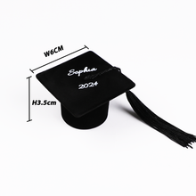 Load image into Gallery viewer, Personalized Graduation Cap Ring Box
