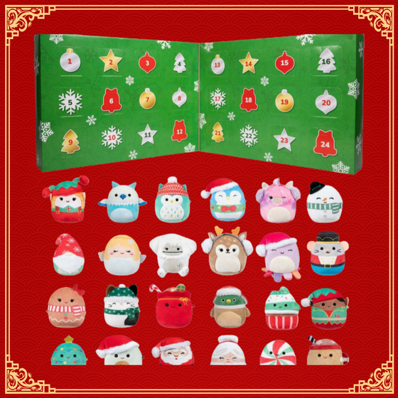 Christmas Surprise Mini Plush Blind Box – Adorable Holiday Gift for Kids