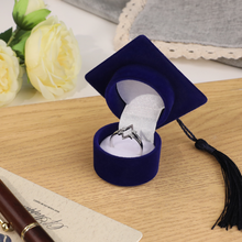 Load image into Gallery viewer, Personalized Graduation Cap Ring Box
