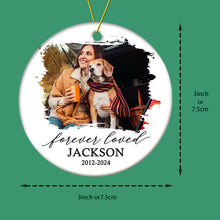 Load image into Gallery viewer, Personalized Memorial Pet Christmas Ornament
