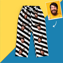 Load image into Gallery viewer, Custom Face Elk Christmas Pajamas – Long Sleeve Set
