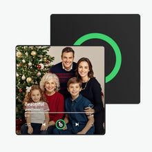 Load image into Gallery viewer, FridgeBeats Framed 4.0 Custom Music Photo Fridge Magnet – Personalized Christmas Gift for Family
