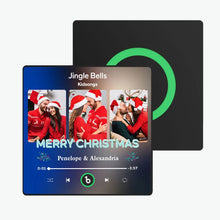 Load image into Gallery viewer, FridgeBeats Framed 4.0 Custom 3 Photos Music Fridge Magnet – Bluetooth Playable Christmas Gift
